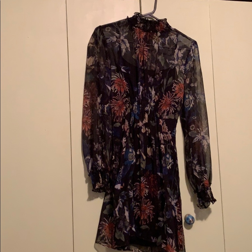 NWOT Zara Basic Unique A-Line dress